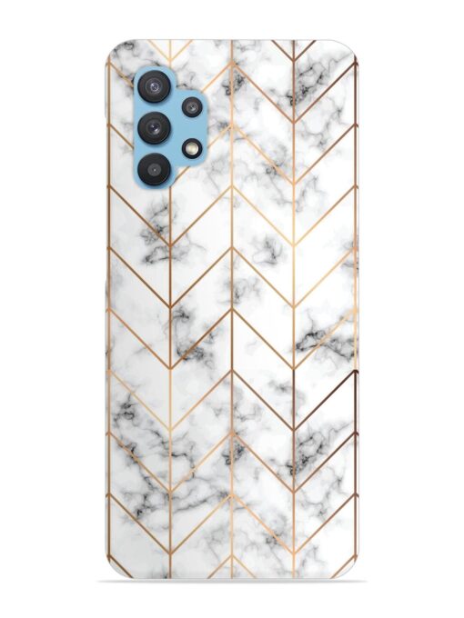 Vector Marble Texture Snap Case for Samsung Galaxy M32 (5G) Zapvi