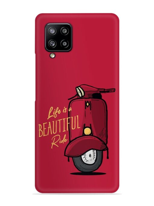 Life Is Beautiful Rides Snap Case for Samsung Galaxy M42 (5G) Zapvi