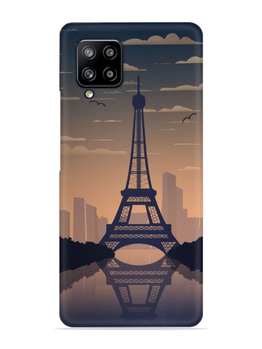 France Paris Eiffel Tower Gradient Snap Case for Samsung Galaxy M42 (5G) Zapvi