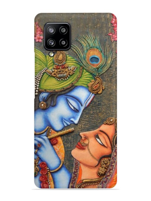 Lord Radha Krishna Flute Art Snap Case for Samsung Galaxy M42 (5G) Zapvi