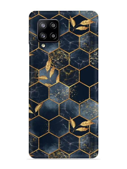 Marble Hexagon Seamless Snap Case for Samsung Galaxy M42 (5G) Zapvi