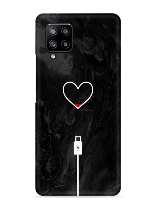 Heart Charging Vector Snap Case for Samsung Galaxy M42 (5G) Zapvi