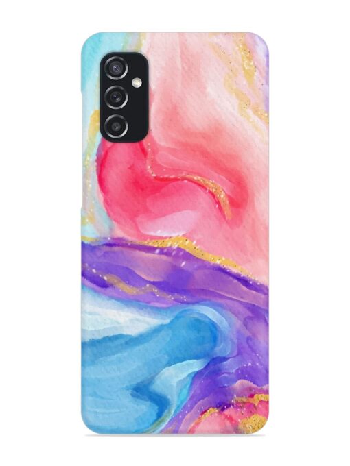 Watercolor Gradient Snap Case for Samsung Galaxy M52 (5G) Zapvi