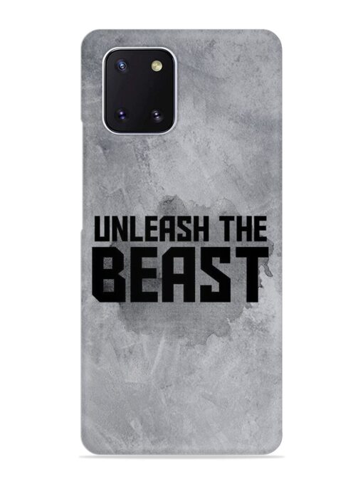 Unleash The Beast Snap Case for Samsung Galaxy Note 10 Lite Zapvi