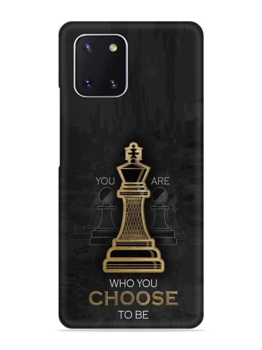 You Are Who Choose To Be Snap Case for Samsung Galaxy Note 10 Lite Zapvi