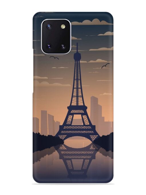 France Paris Eiffel Tower Gradient Snap Case for Samsung Galaxy Note 10 Lite Zapvi