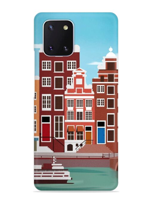 Scenery Architecture Amsterdam Landscape Snap Case for Samsung Galaxy Note 10 Lite Zapvi