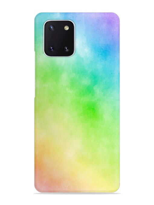 Watercolor Mixture Snap Case for Samsung Galaxy Note 10 Lite Zapvi