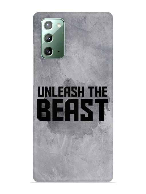 Unleash The Beast Snap Case for Samsung Galaxy Note 20 Zapvi
