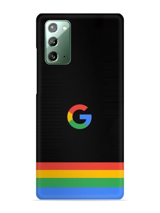 Google Logo Art Snap Case for Samsung Galaxy Note 20 Zapvi
