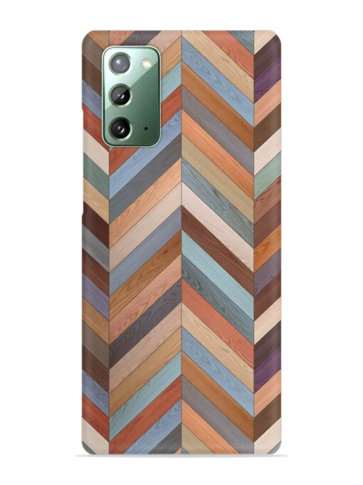 Seamless Wood Parquet Snap Case for Samsung Galaxy Note 20 Zapvi