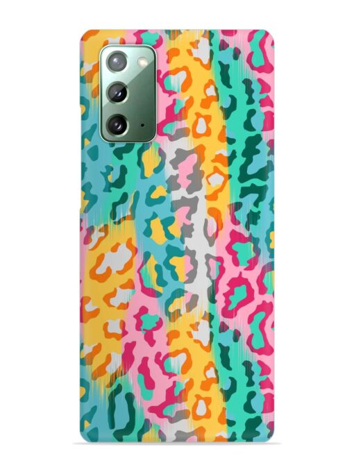 Seamless Vector Colorful Snap Case for Samsung Galaxy Note 20 Zapvi
