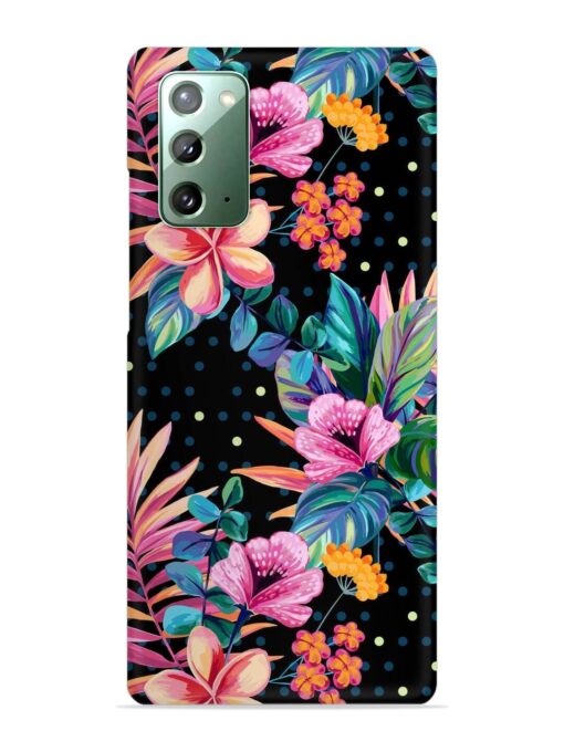 Seamless Floral Pattern Snap Case for Samsung Galaxy Note 20 Zapvi