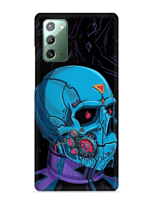 Skull Robo Vector Snap Case for Samsung Galaxy Note 20 Zapvi