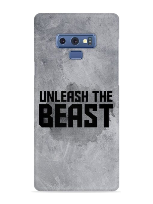 Unleash The Beast Snap Case for Samsung Galaxy Note 9 Zapvi