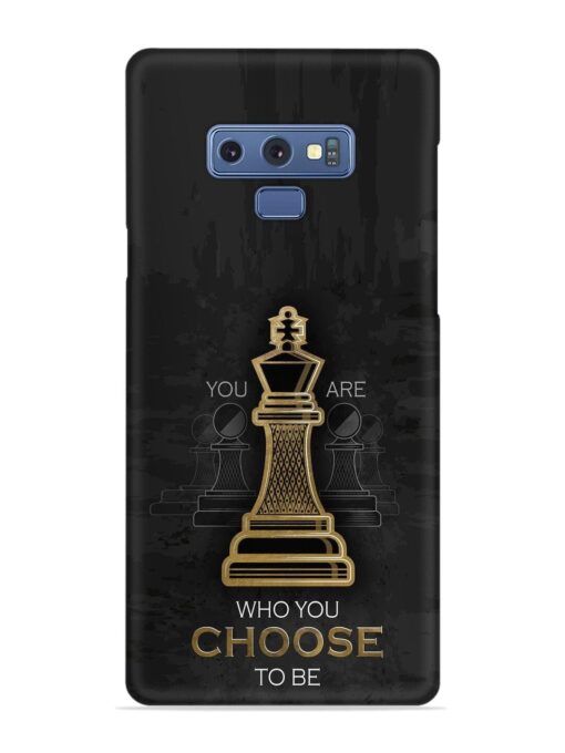 You Are Who Choose To Be Snap Case for Samsung Galaxy Note 9 Zapvi