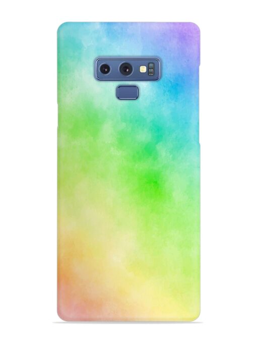 Watercolor Mixture Snap Case for Samsung Galaxy Note 9 Zapvi
