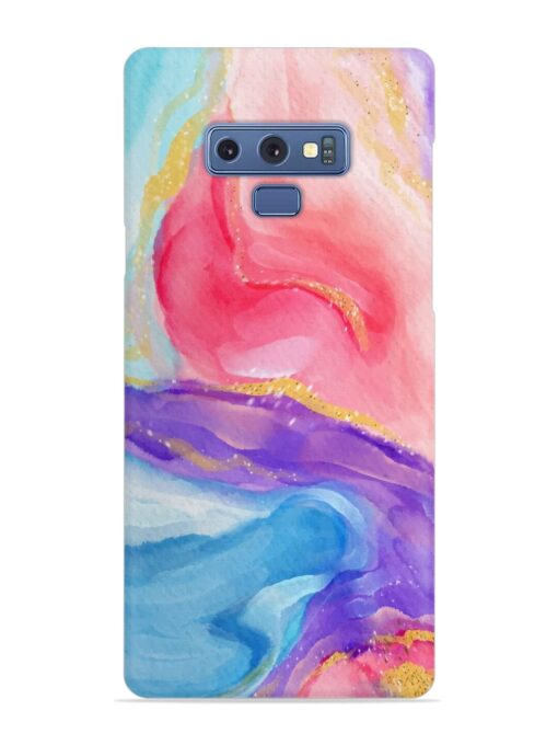 Watercolor Gradient Snap Case for Samsung Galaxy Note 9 Zapvi