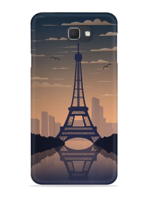 France Paris Eiffel Tower Gradient Snap Case for Samsung Galaxy On Nxt Zapvi