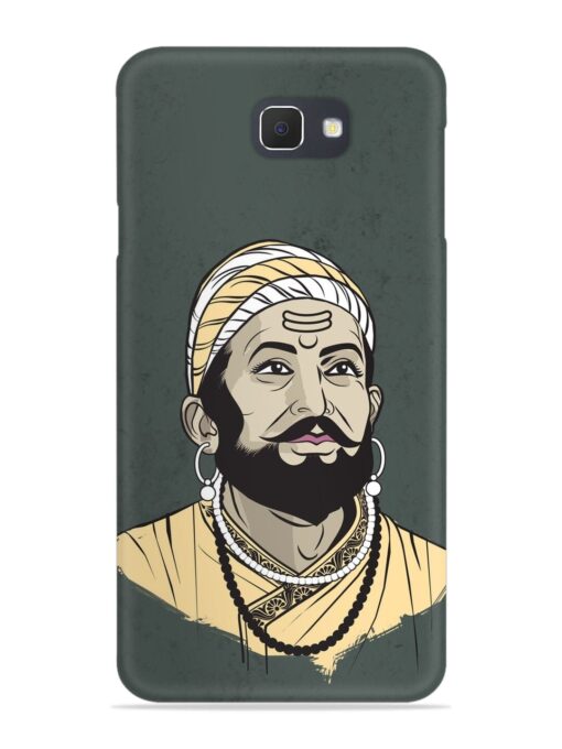 Shivaji Maharaj Vector Art Snap Case for Samsung Galaxy On Nxt Zapvi