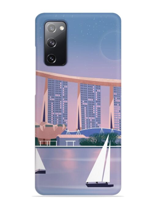 Singapore Scenery Architecture Snap Case for Samsung Galaxy S20 Fe (5G) Zapvi