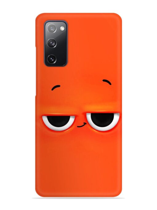 Smiley Face Snap Case for Samsung Galaxy S20 Fe (5G) Zapvi