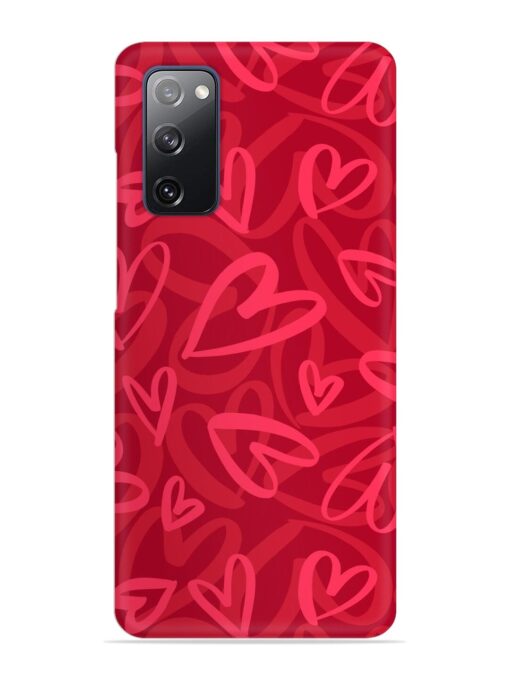 Seamless Romantic Pattern Snap Case for Samsung Galaxy S20 Fe (5G) Zapvi