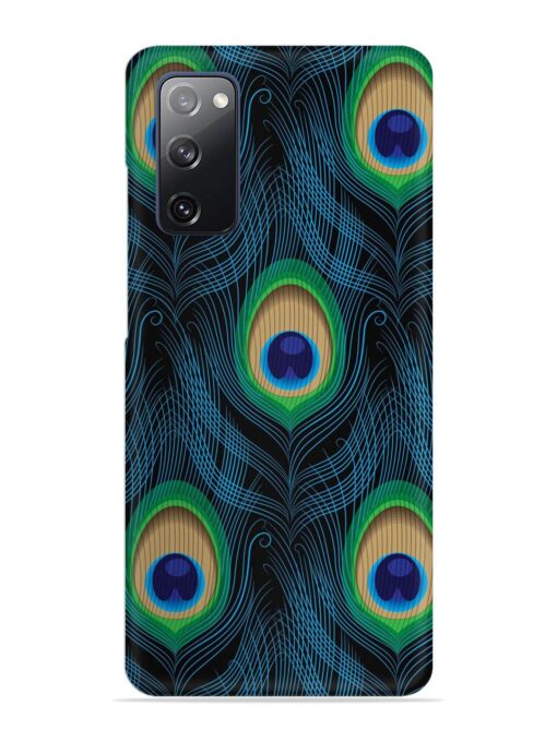 Seamless Pattern Peacock Snap Case for Samsung Galaxy S20 Fe (5G) Zapvi