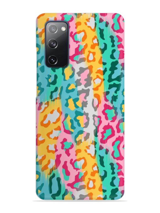 Seamless Vector Colorful Snap Case for Samsung Galaxy S20 Fe (5G) Zapvi
