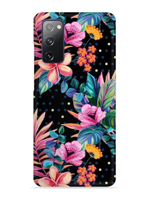 Seamless Floral Pattern Snap Case for Samsung Galaxy S20 Fe (5G) Zapvi