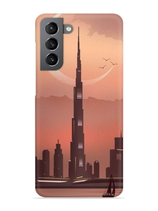 Landmark Burj Khalifa Snap Case for Samsung Galaxy S21 (5G) Zapvi
