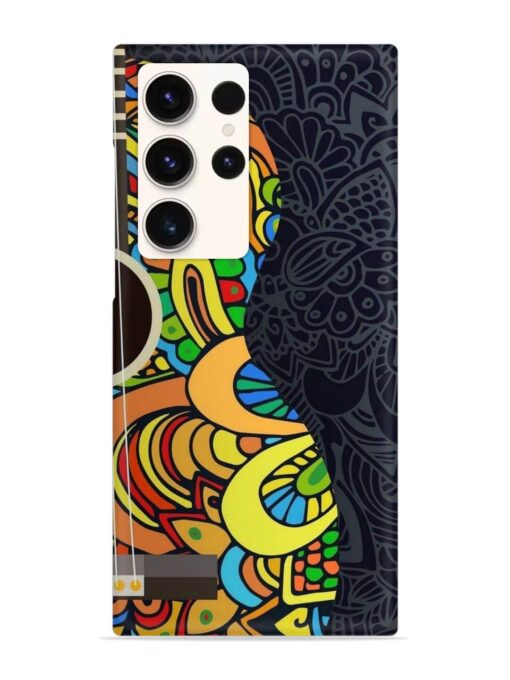 Guitar Vector Art Snap Case for Samsung Galaxy S23 Ultra Zapvi
