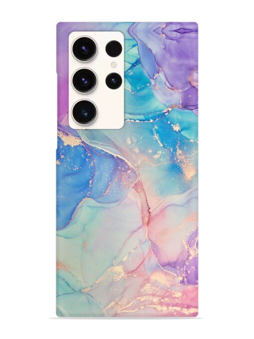 Alcohol Ink Colors Snap Case for Samsung Galaxy S23 Ultra Zapvi