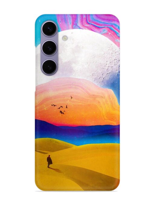 Sandy Desert Snap Case for Samsung Galaxy S24 (5G) Zapvi