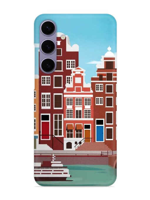 Scenery Architecture Amsterdam Landscape Snap Case for Samsung Galaxy S24 (5G) Zapvi