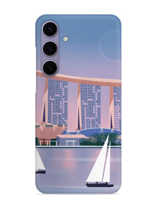 Singapore Scenery Architecture Snap Case for Samsung Galaxy S24 (5G) Zapvi