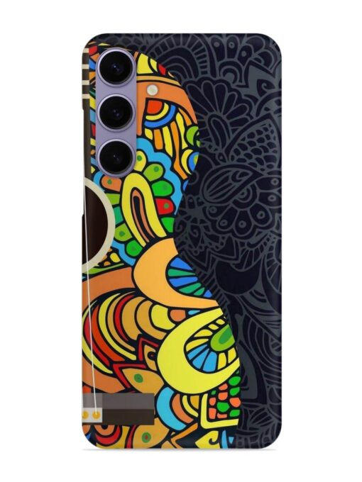 Guitar Vector Art Snap Case for Samsung Galaxy S24 (5G) Zapvi