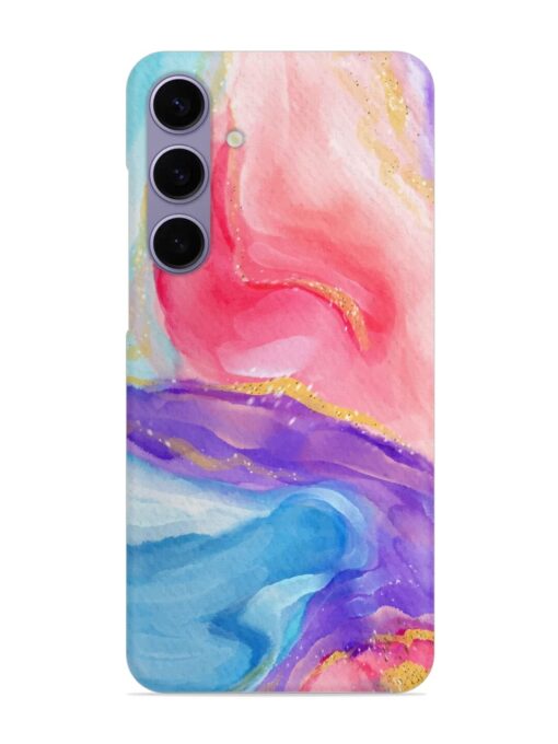 Watercolor Gradient Snap Case for Samsung Galaxy S24 (5G) Zapvi