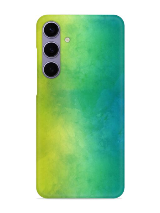 Yellow Green Gradient Snap Case for Samsung Galaxy S24 (5G) Zapvi