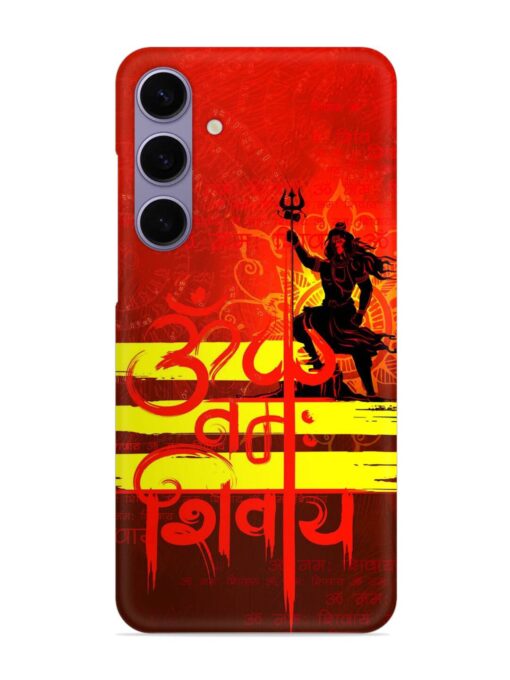 Illustration Lord Shiva Snap Case for Samsung Galaxy S24 (5G) Zapvi
