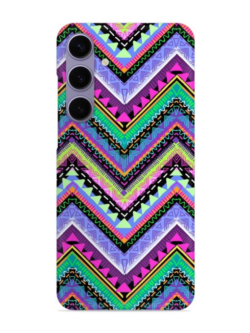 Tribal Aztec Print Snap Case for Samsung Galaxy S24 (5G) Zapvi