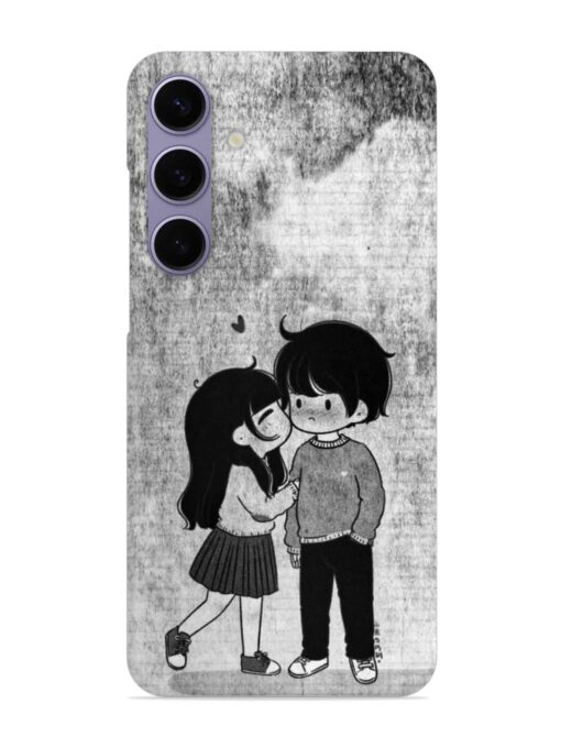 Couple Love Highlights Snap Case for Samsung Galaxy S24 (5G) Zapvi