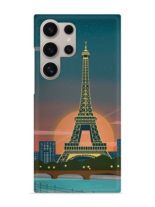 Scenery Architecture France Paris Snap Case for Samsung Galaxy S24 Ultra (5G) Zapvi