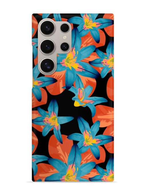 Philippine Flowers Seamless Snap Case for Samsung Galaxy S24 Ultra (5G) Zapvi