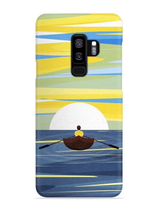 Rowing Person Ferry Paddle Snap Case for Samsung Galaxy S9 Plus Zapvi