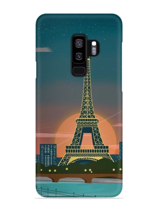 Scenery Architecture France Paris Snap Case for Samsung Galaxy S9 Plus Zapvi