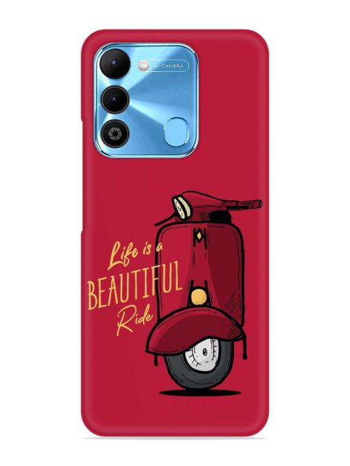 Life Is Beautiful Rides Snap Case for Tecno Spark 9 Zapvi