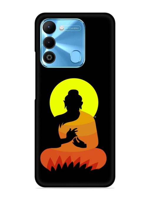 Buddha Art Black Snap Case for Tecno Spark 9 Zapvi