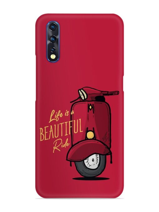Life Is Beautiful Rides Snap Case for Vivo S1 Zapvi