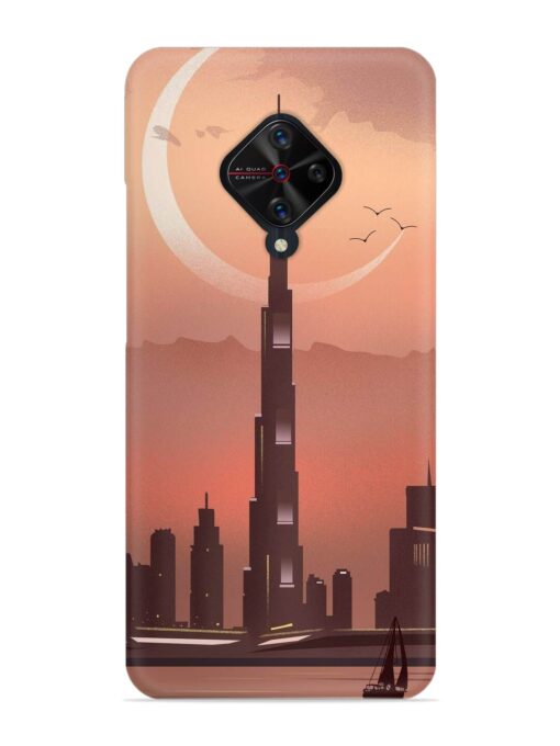 Landmark Burj Khalifa Snap Case for Vivo S1 Pro Zapvi